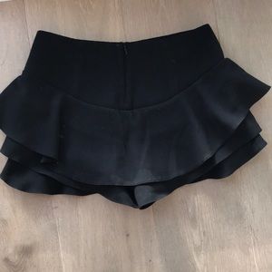 Zara Skirts - Zara Black Ruffles Skort Zara Skirts - Zara Black Ruffles Skort